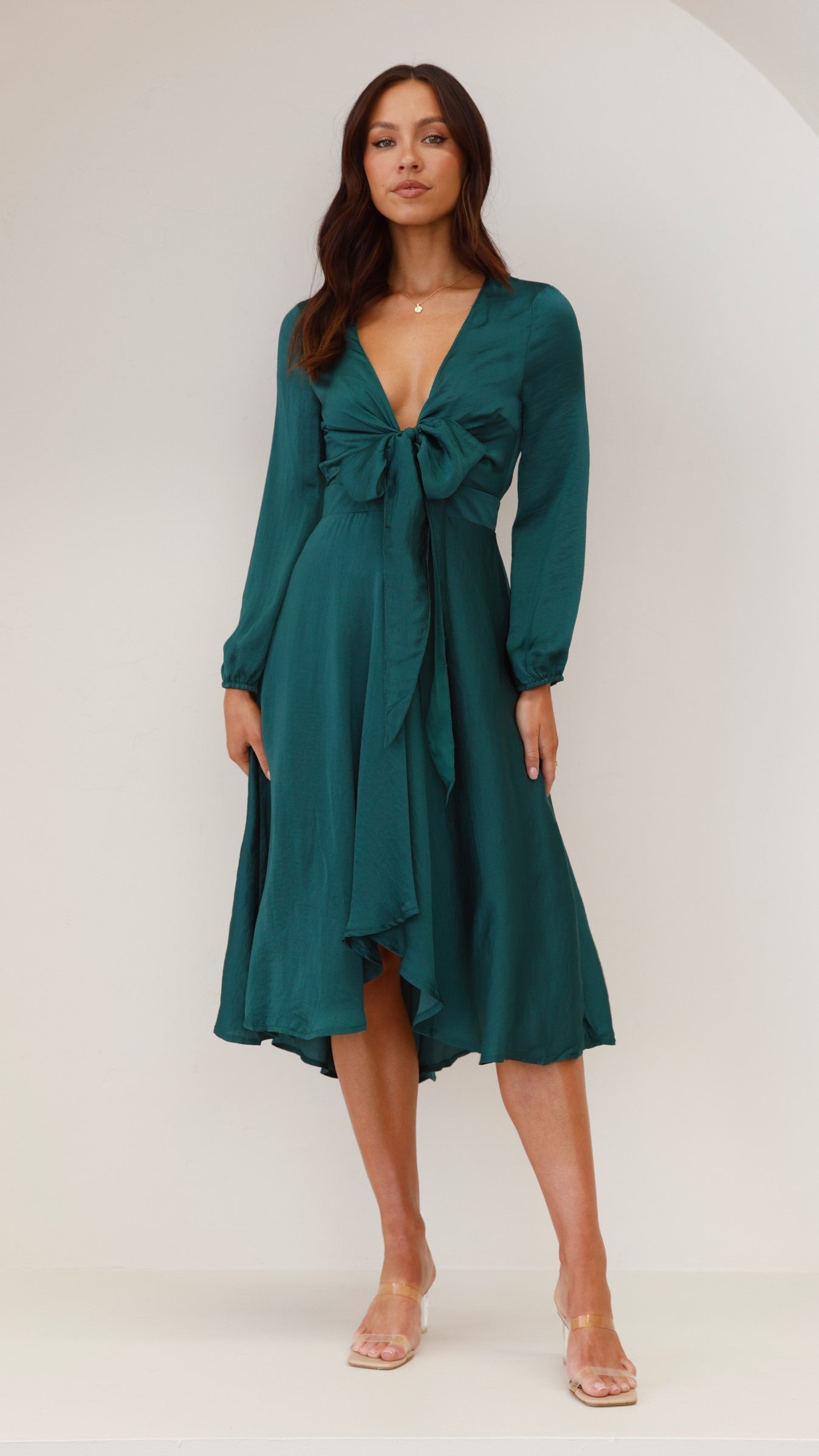 Starry Nights Dress - Emerald
