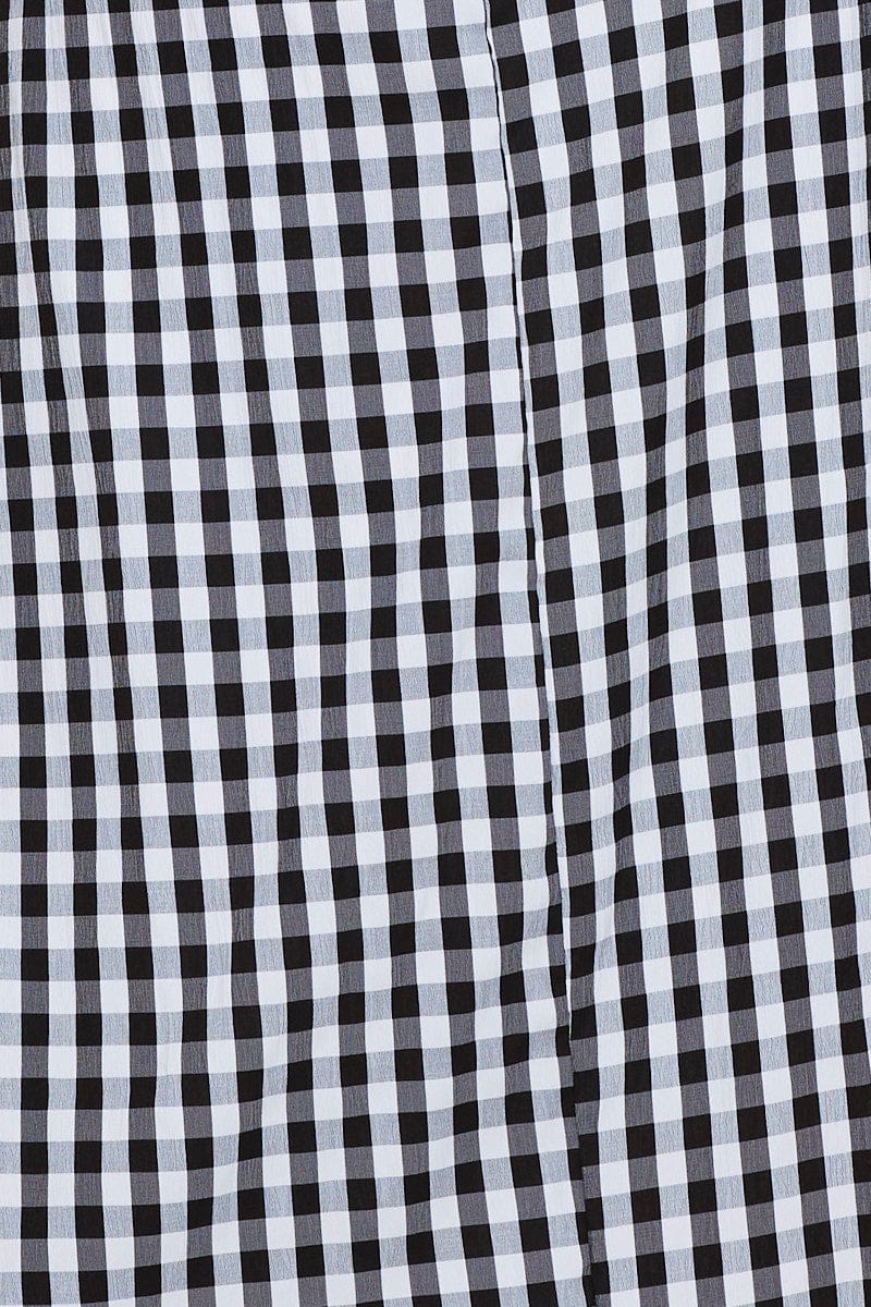 Check Maxi Dress Sleeveless