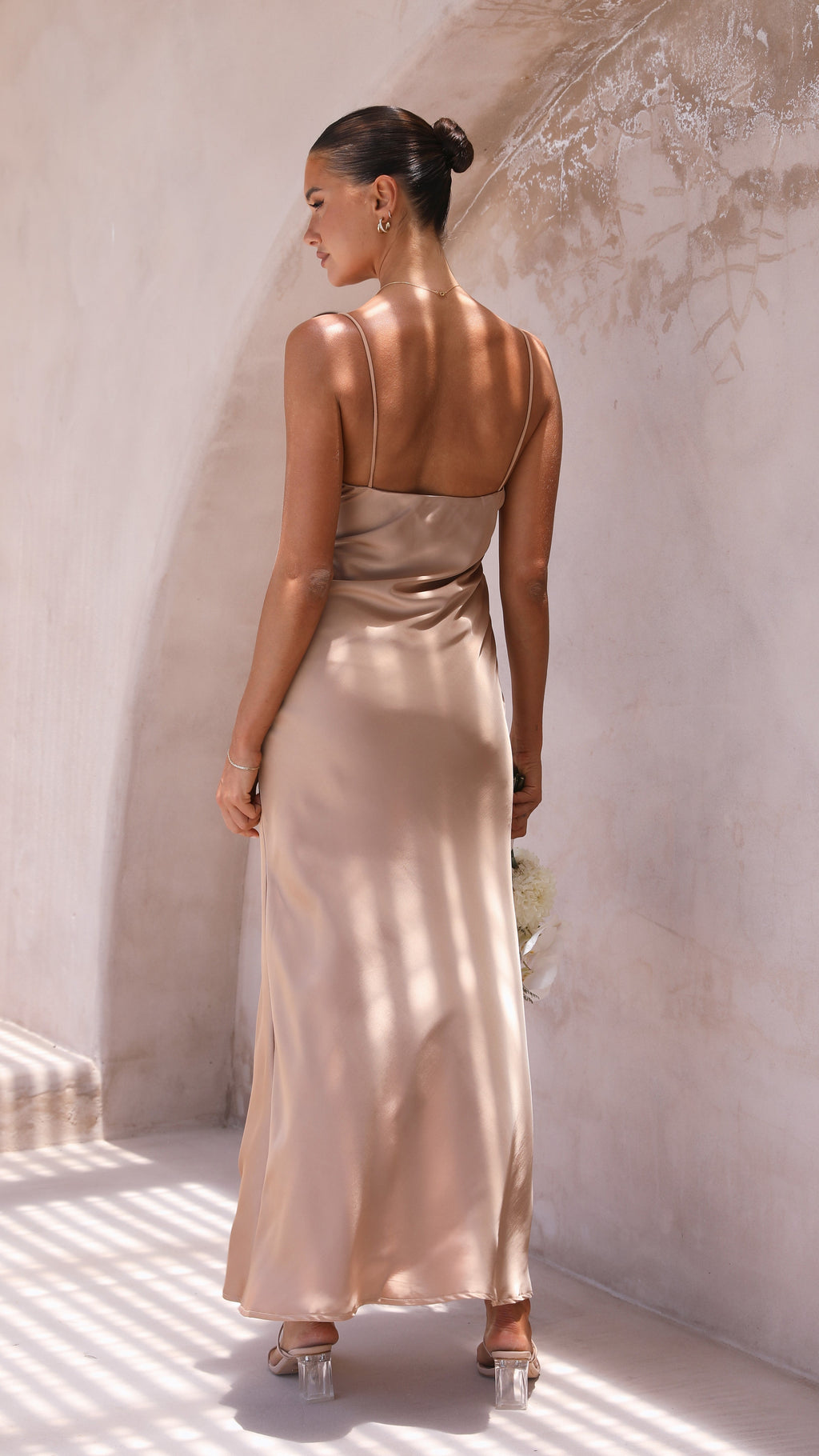 Ziah Maxi Dress - Latte