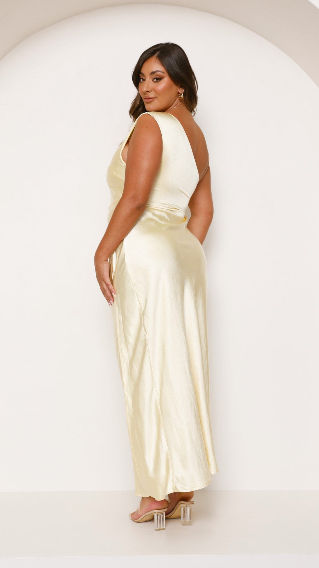 Victoria Maxi Dress - Yellow