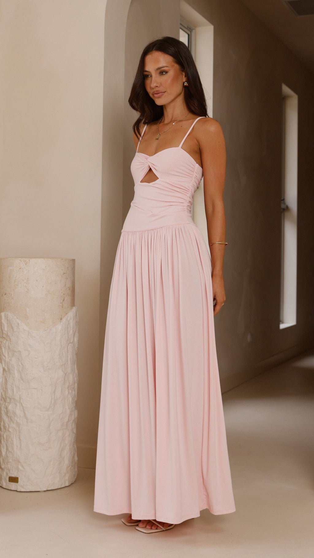 Libertine Maxi Dress - Light Pink