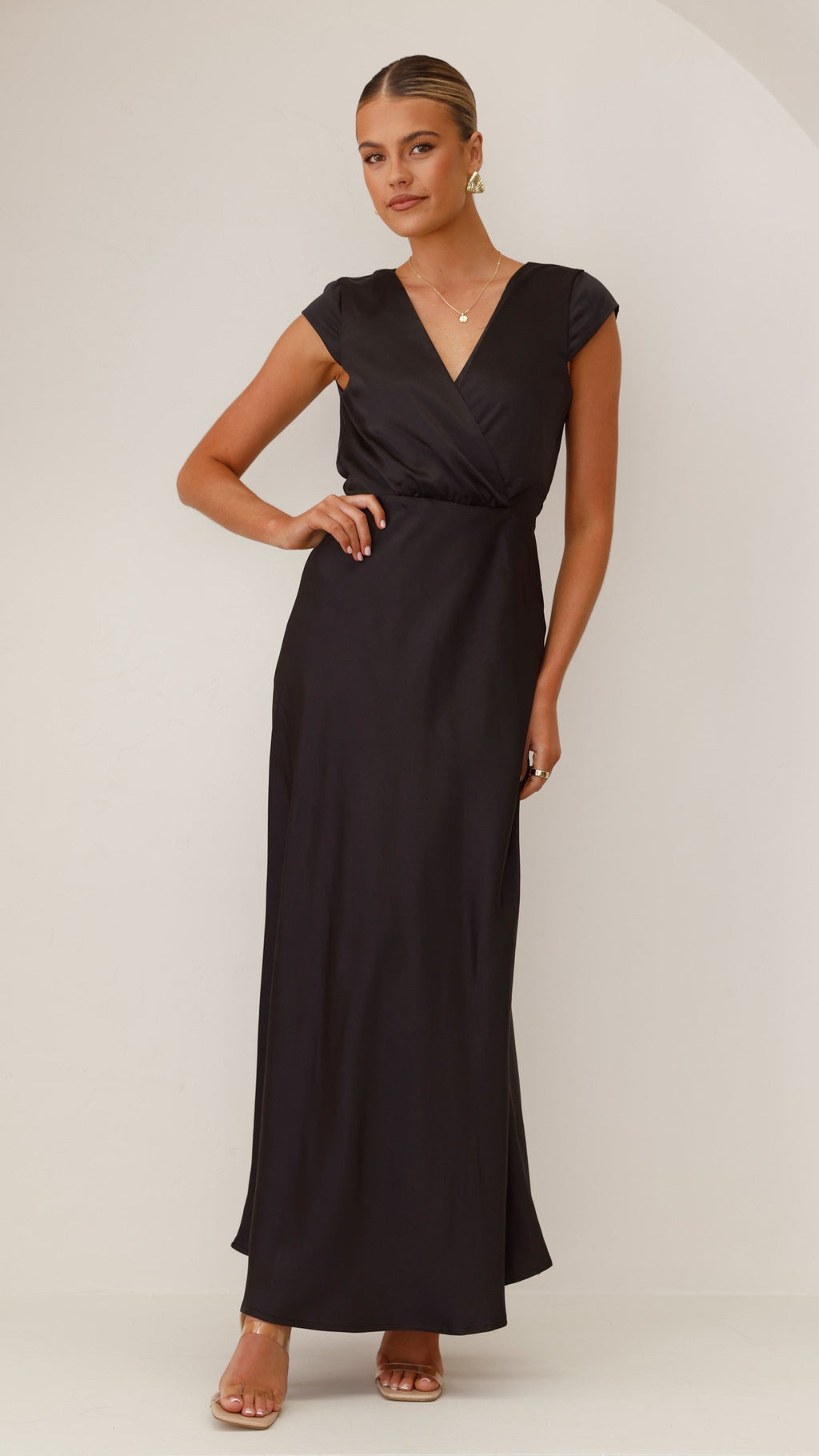 Selma Maxi Dress - Black