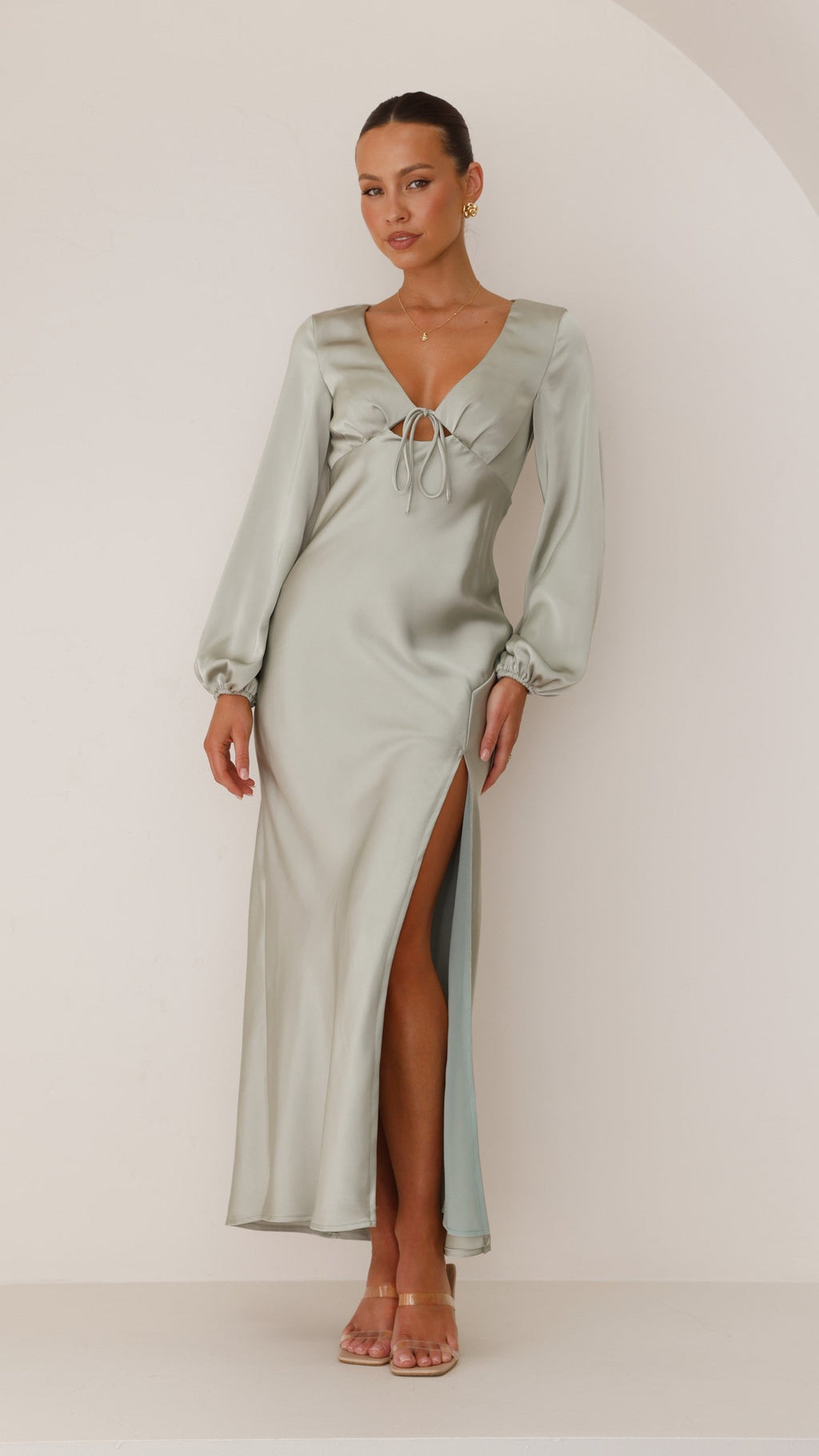 Brigitte Maxi Dress - Olive