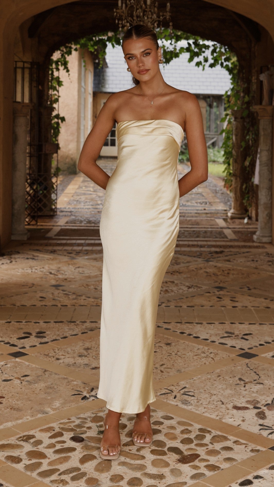 Gisele Maxi Dress - Yellow