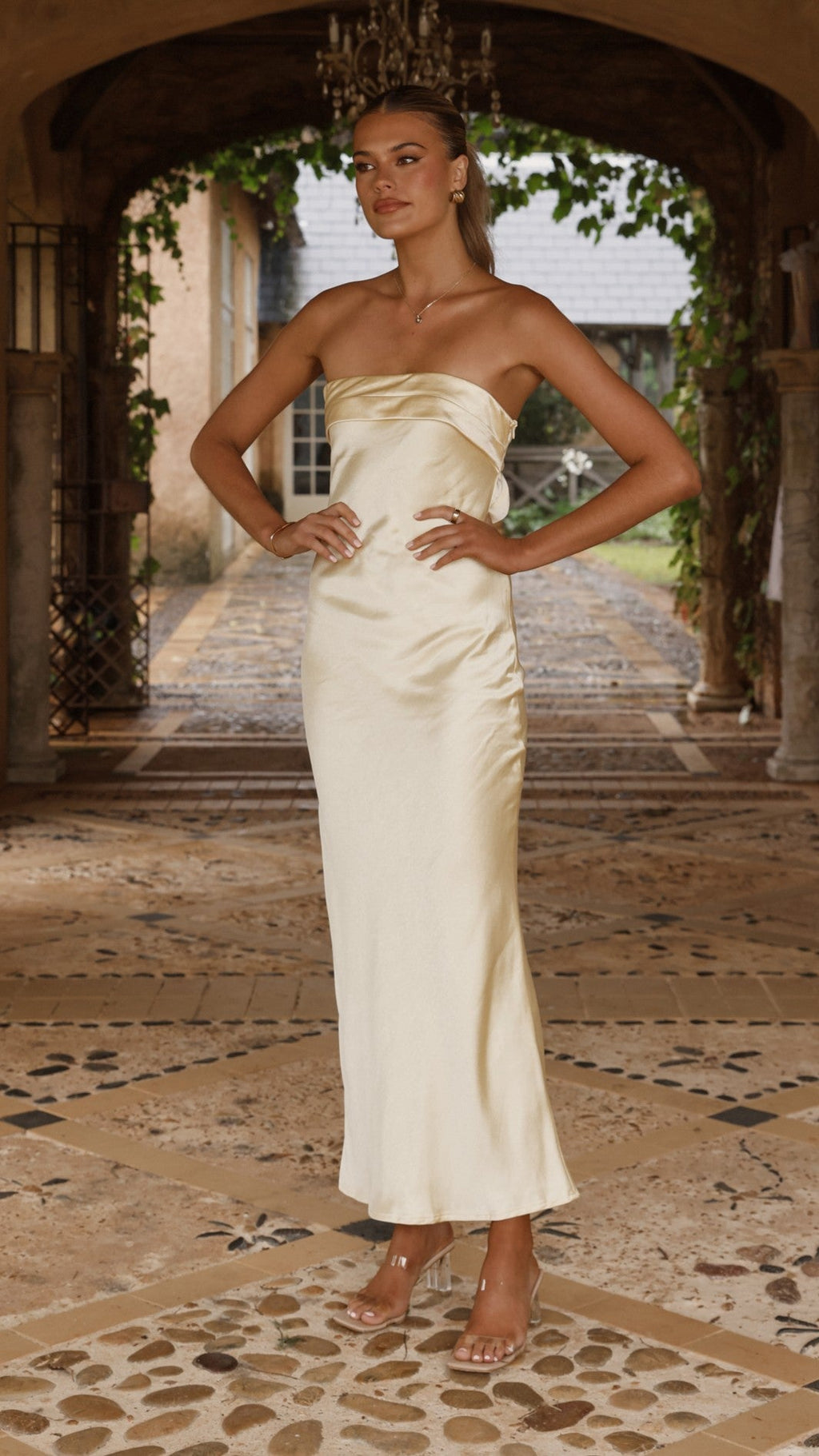 Gisele Maxi Dress - Yellow