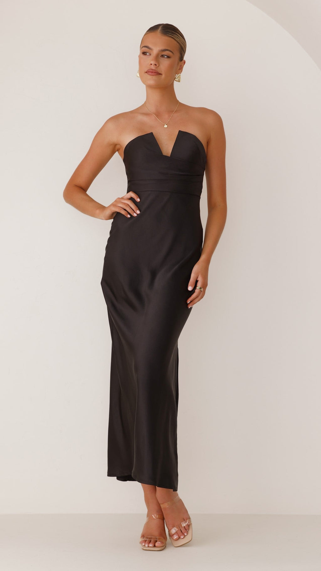 Valerie Maxi Dress - Black