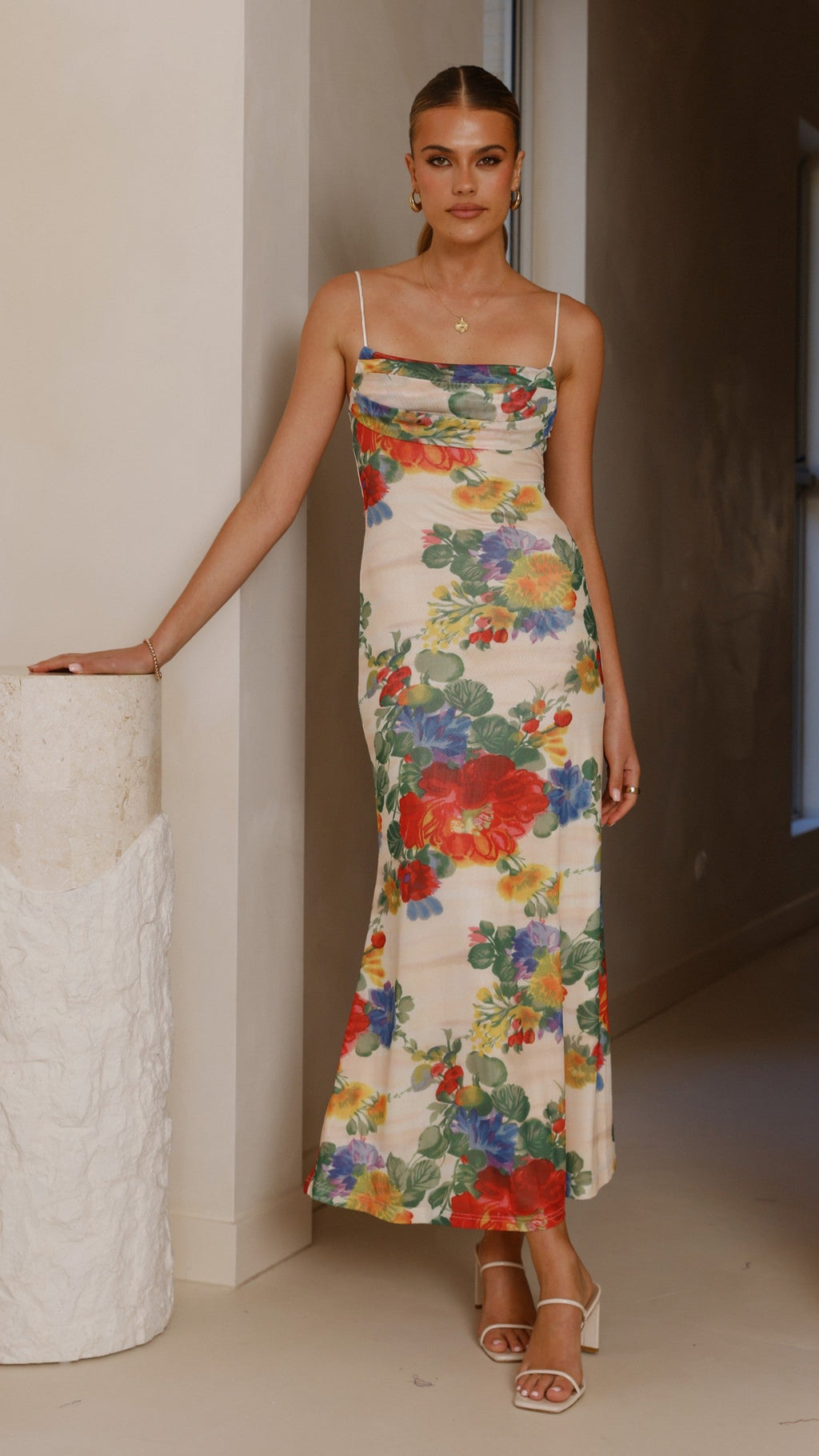 Tamera Maxi Dress- Floral