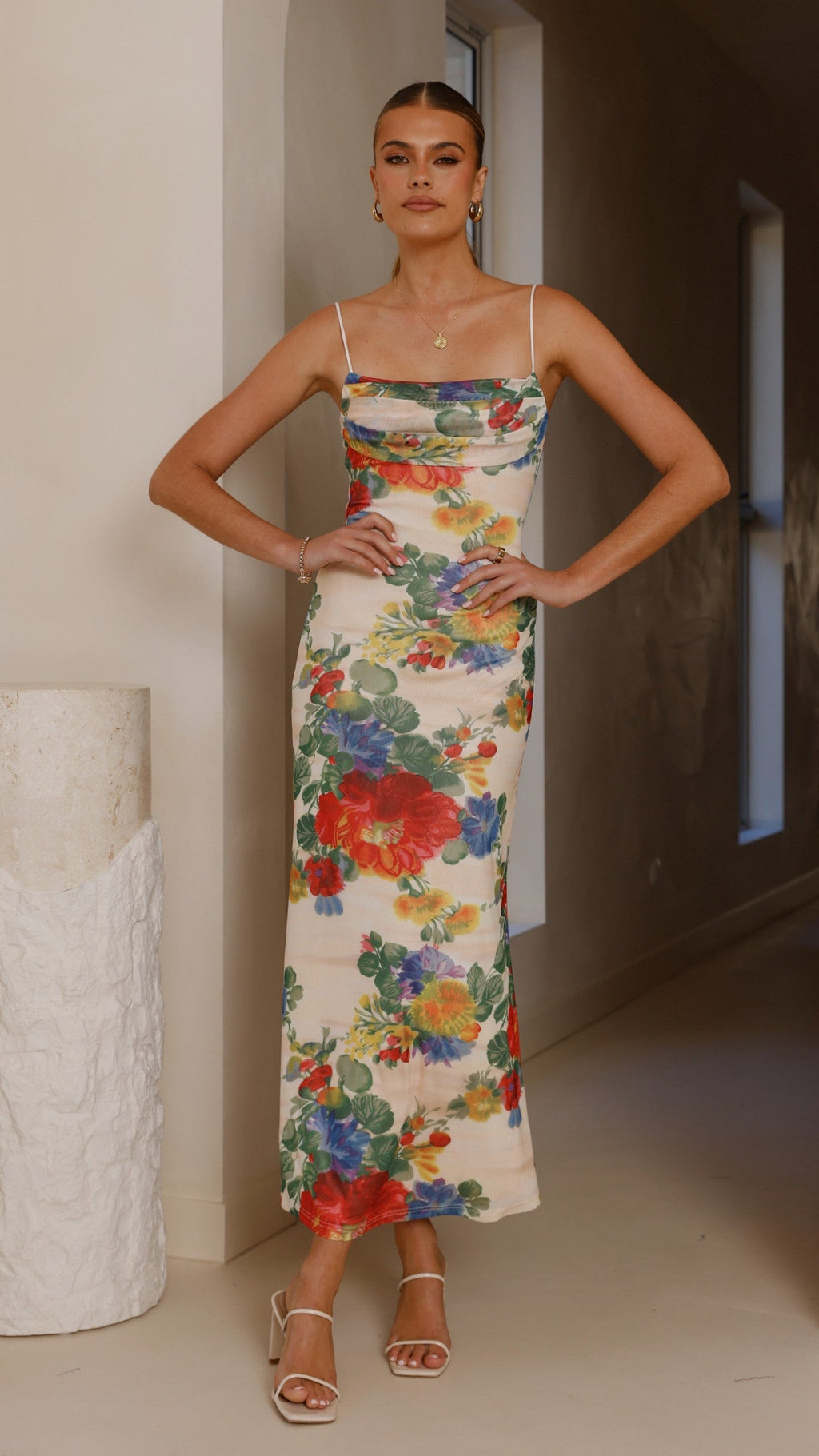 Tamera Maxi Dress- Floral