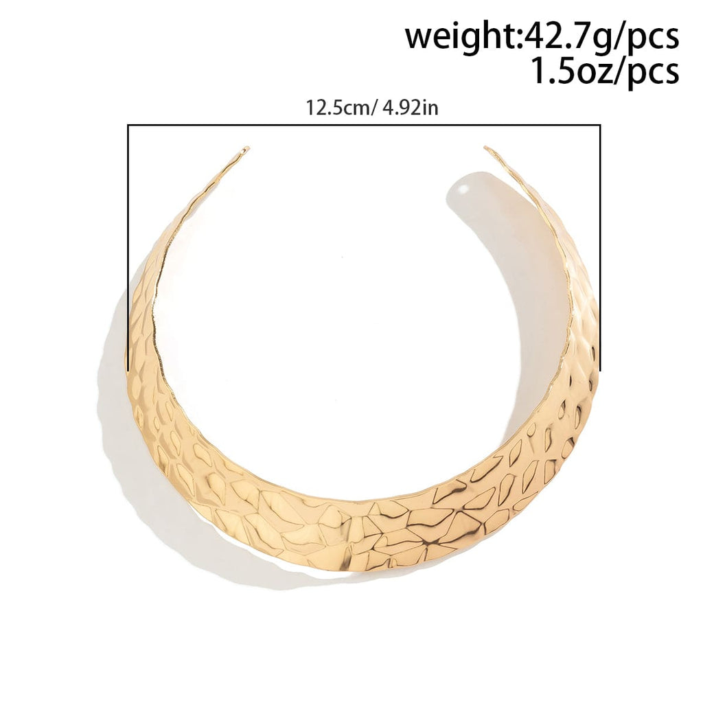 Geometric Abstract Pattern Collar Choker