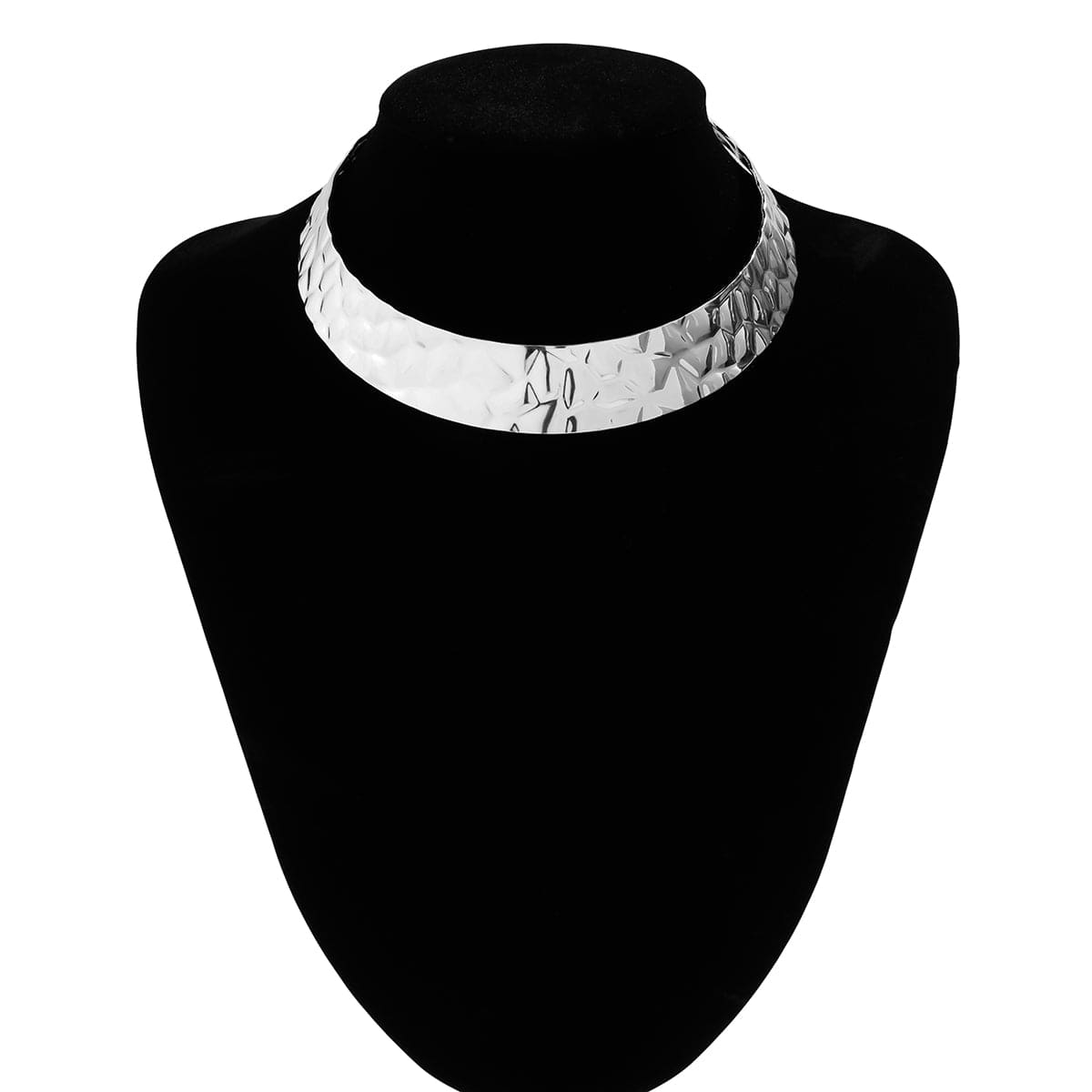 Geometric Abstract Pattern Collar Choker
